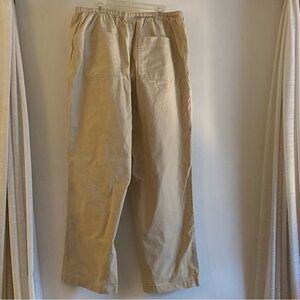 L. L. Bean Sunwashed Canvas Pants M Petite